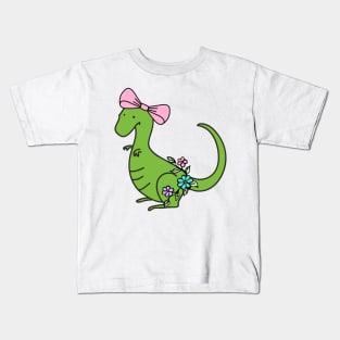 Girl Dino Kids T-Shirt